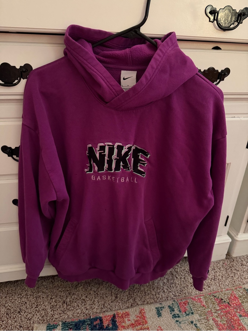 Nike Youth Purple Basketball Hoodie